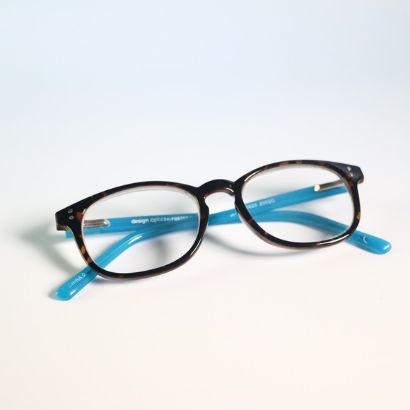 Design Optics by Foster Grant 48-17 140 PD58.5mm +2.50 eyeglasses frames N6 - Picture 3 of 8